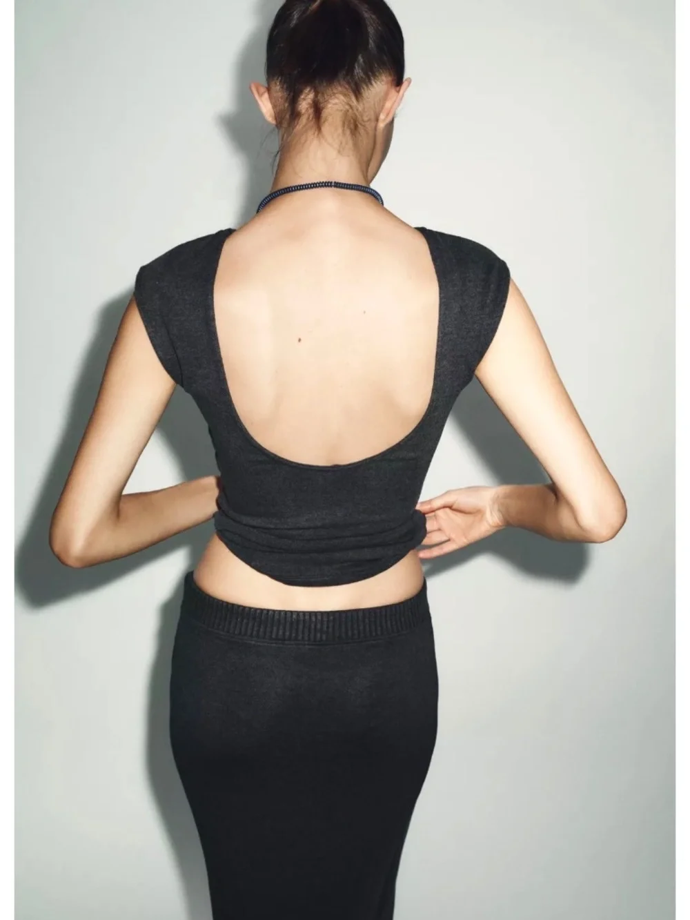 Zara Open Back Top - Picture 4 of 5